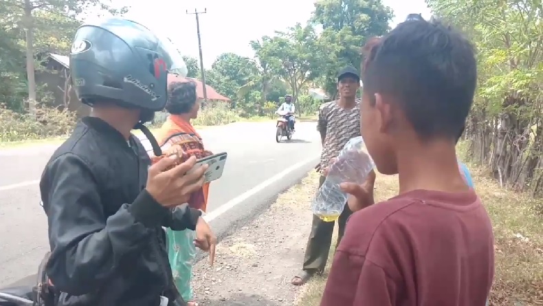 Remaja di Jeneponto Kecanduan Menghirup Aroma Bensin, Sehari Habis 1 Liter