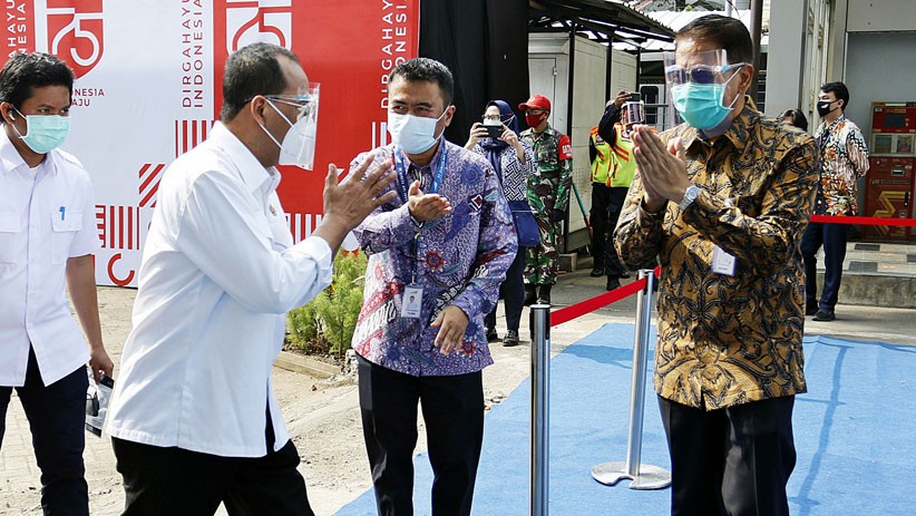 Menhub Groundbreaking Aksesibilitas Stasiun Pondok Ranji - Bagian 3