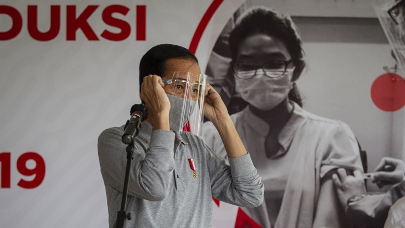 Presiden Jokowi Cek Fasilitas Produksi dan Uji Klinis Vaksin Covid-19 di Unpad - Bagian 1