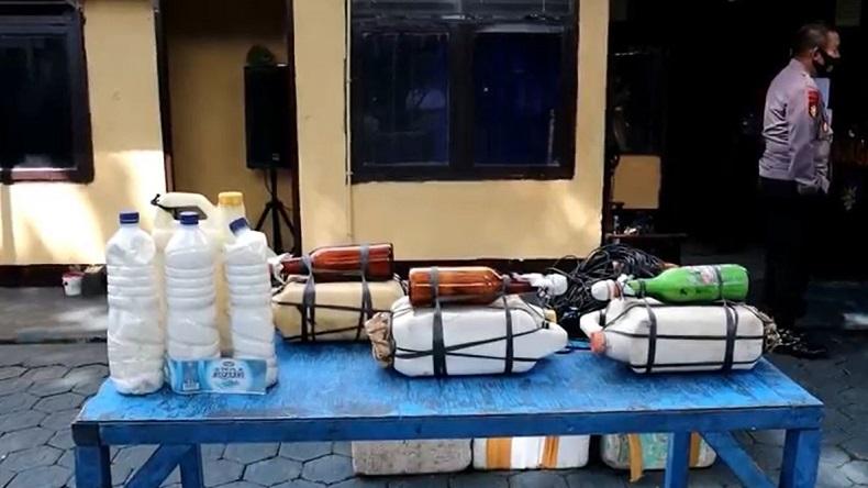 Bom Bondet Meledak di Kota Batu, Pelaku Curanmor Tewas dan 1 Anggota Polisi Luka Parah