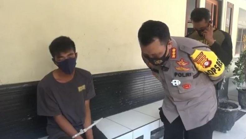 Bacok Dosen dan Mahasiswa hingga Luka Parah, Pemuda di Palangkaraya Ditangkap Polisi