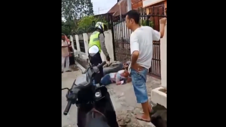 Gagal Beraksi di Angkot, Duo Copet di Padang Ditangkap Polantas