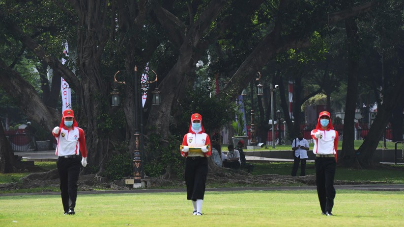 Melihat Geladi Upacara Detik-Detik Proklamasi Kemerdekaan RI di Istana Merdeka - Bagian 2