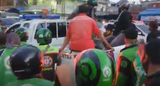 Driver Ojol di Medan Tewas Terlindas Truk Tangki, Sopir dan Kernet Melarikan Diri