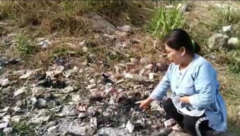 Warga Bandung Digegerkan Penemuan Jasad Bayi Sudah Terbakar