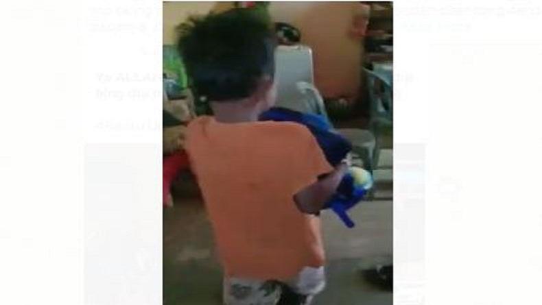 Viral Ayah di Manado Aniaya Anak Kandung, Suruh Belajar di Dapur