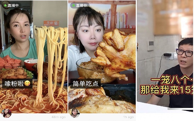 Platform Video China Hapus Konten Mukbang