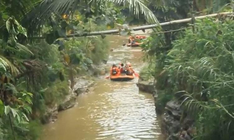 Nekat Berenang di Arus Deras Sungai Cibeber, Santri di Sukabumi Hilang