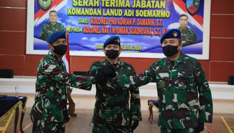 title Mutasi Pamen TNI, Kolonel I Nyoman Suadnyana Jabat Danlanud Adi Soemarmo Mutasi Pamen TNI, Kolonel I Nyoman Suadnyana Jabat Danlanud Adi Soemarmo
