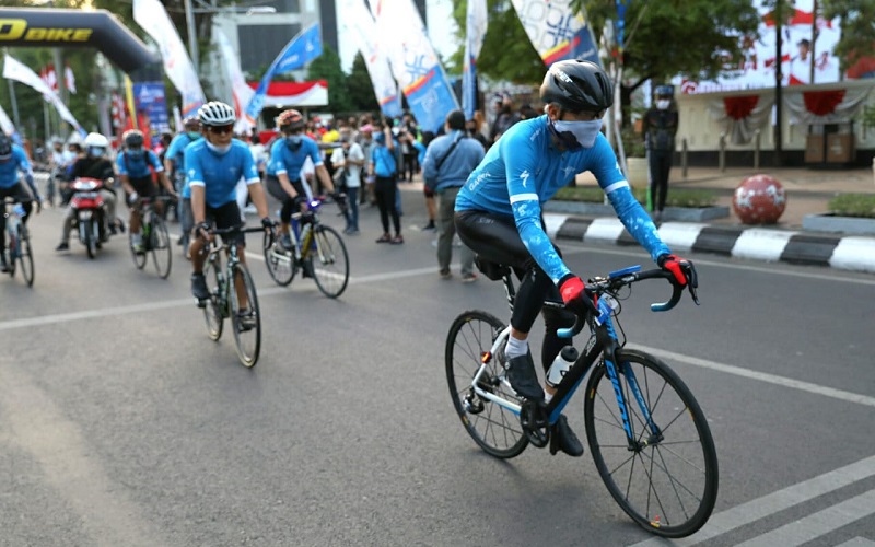 Ajang Tour De Borobudur Digelar, Peserta Gowes Dikurangi