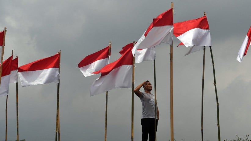 Ribuan Bendera Merah Putih Berkibar di Poetoek Suko Mojokerto - Bagian 4