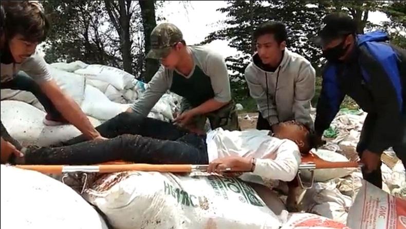 2 Kendaraan Rem Blong di Wisata Cangar Mojokerto, 4 Korban Luka-Luka