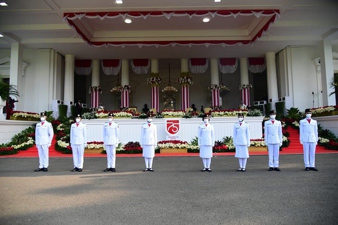 Ada Pelajar Asal Bali di Paskibraka yang Bertugas Mengibarkan Bendera di Istana