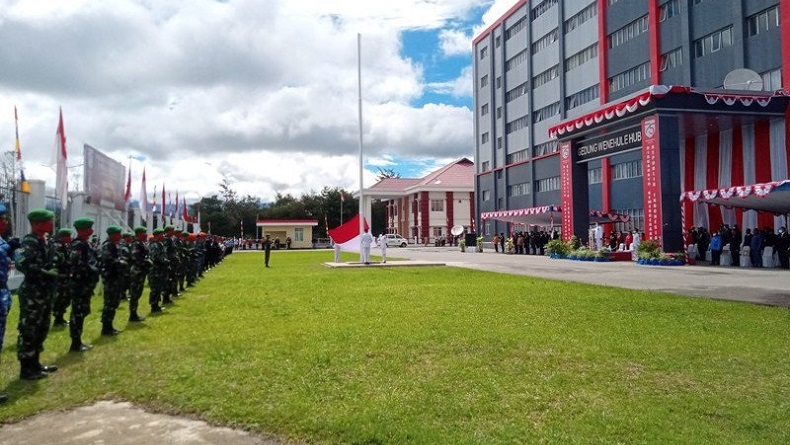 Peringatan HUT ke-75 RI di Jayawijaya Papua, Bupati: Ini Upacara Paling Sederhana