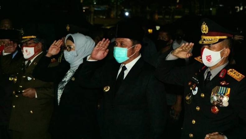 Pangdam Sriwijaya Pimpin Renungan Suci di Taman Makam Pahlawan Palembang