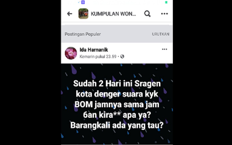 Warga Sragen Kaget Dengar Suara Dentuman, Ternyata TNI Latihan Tempur