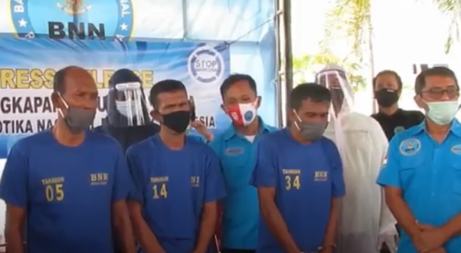BNN Amankan Truk Kelapa Angkut 49 Kg Sabu di Kota Medan, 5 Orang Ditangkap