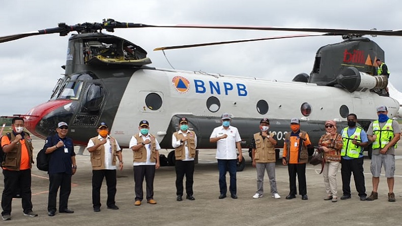 BNPB Datangkan 2 Helikopter Buatan AS untuk Tangani Bencana