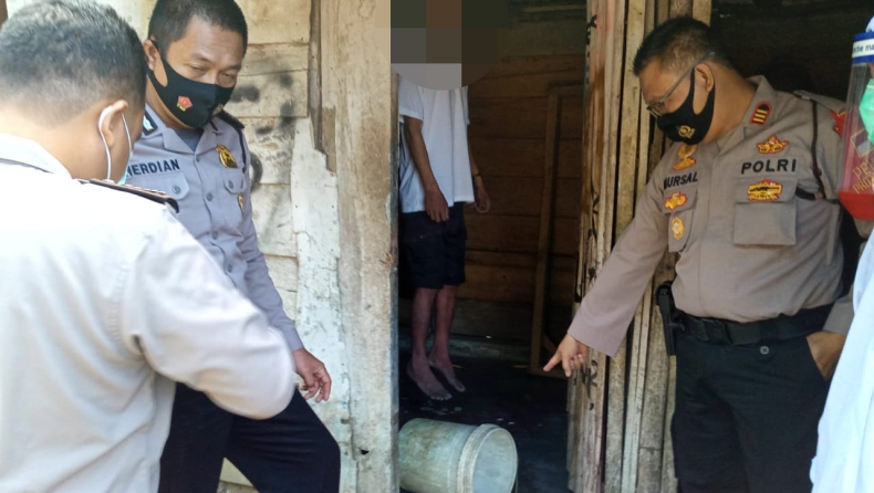 Pemuda di Prabumulih Ditemukan Tewas Gantung Diri Pakai Ember Cat