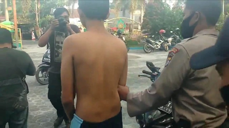 Remaja di Palangka Raya Nekat Rampas Motor dan Siram Mobil Jemaah dengan Bensin