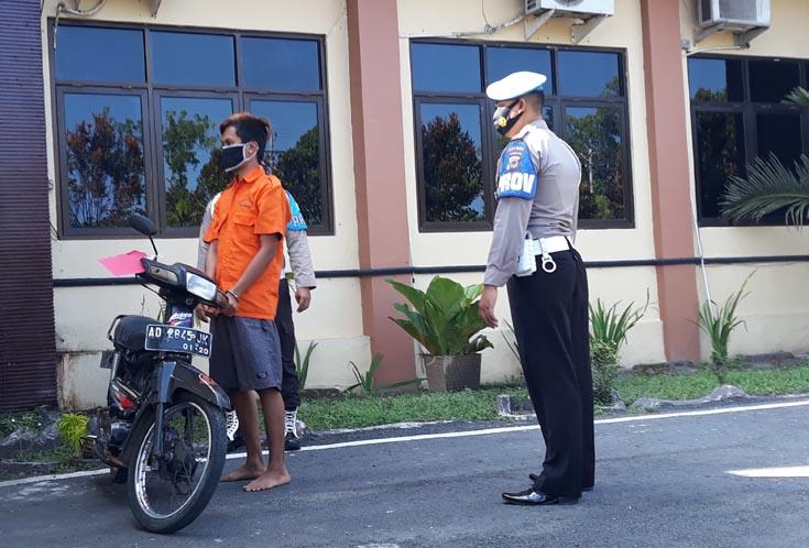  Pencuri Sayang Istri, Uang Hasil Jual Motor Curian Dibelikan Jilbab