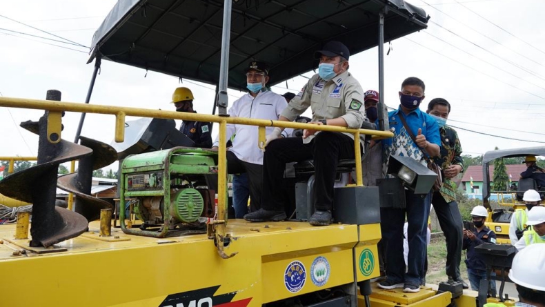 Herman Deru Gelontorkan Rp81 Miliar untuk Bangun Infrastruktur Muara Enim 