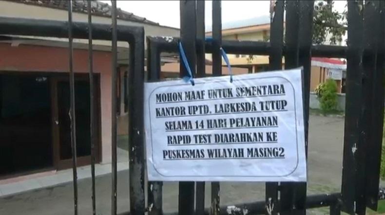 Kepala Labkesda Bojonegoro Meninggal akibat Covid-19, Laboratorium Tutup 14 Hari
