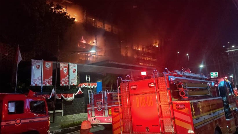 Ruang Arsip Gedung Kejaksaan Agung Kebakaran - Bagian 3