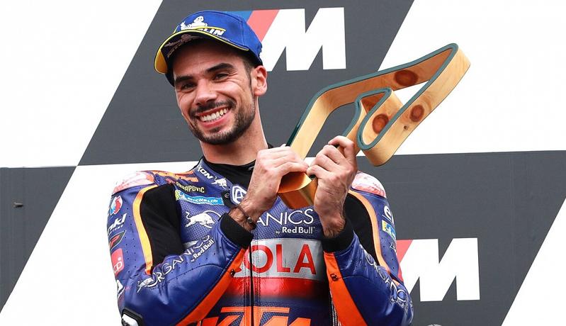 Miguel Oliveira Juara MotoGP Styria 2020, Dramatis di Tikungan Terakhir