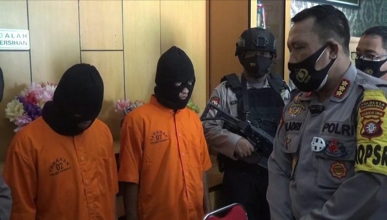 Napi Asimilasi di Palangka Raya Ditangkap Lagi Usai Menjambret di 3 Lokasi