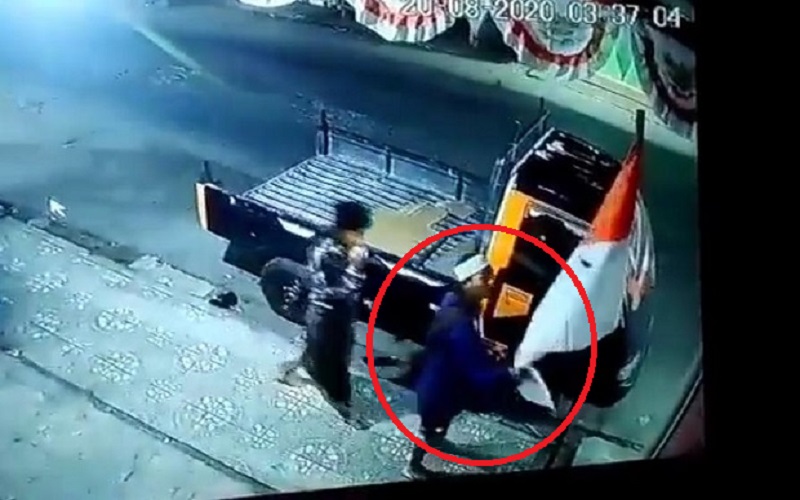 Terekam CCTV, Pelaku Pencabut Bendera Merah Putih di Garut Diminta Serahkan Diri