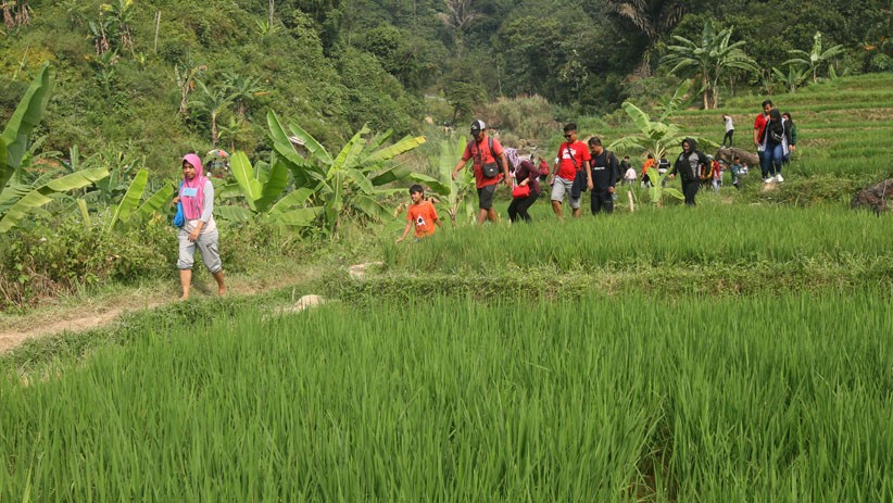 Berpetualang Sambil Menikmati Keindahan Alam Curug Leuwi Hejo Bogor - Bagian 4