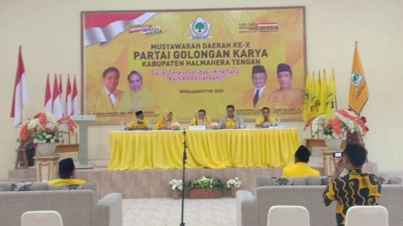 title Tak Hadiri Musda DPD Golkar Halteng, 5 Anggota Fraksi Terancam Dipecat Tak Hadiri Musda DPD Golkar Halteng, 5 Anggota Fraksi Terancam Dipecat