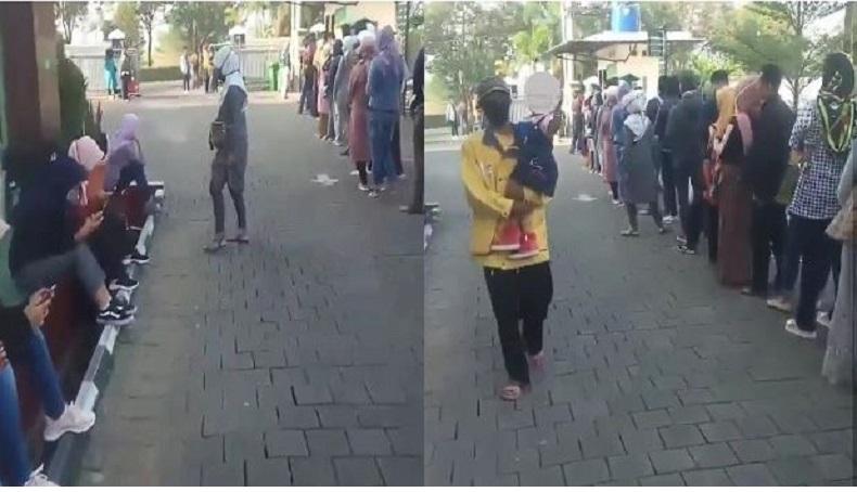 Ratusan Warga Antre Urus Cerai di Pengadilan Agama Soreang