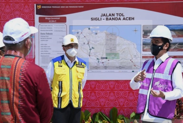 Presiden Jokowi Apresiasi Pimpinan Daerah di Aceh terkait Penanganan Kasus Covid-19
