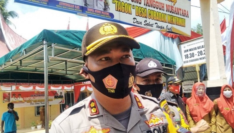  Tutup Lokasi Wisata, Polres Pariaman Dirikan 9 Pos Penyekatan