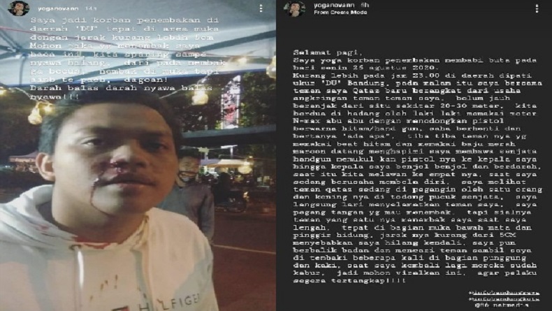 title Kronologi Penembakan di Depan Kampus Unpad, Korban Baru Pulang dari Angkringan Kronologi Penembakan di Depan Kampus Unpad, Korban Baru Pulang dari Angkringan