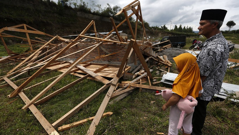 Puluhan Rumah Rusak Diterjang Angin Puting Beliung di Takengon Aceh - Bagian 1