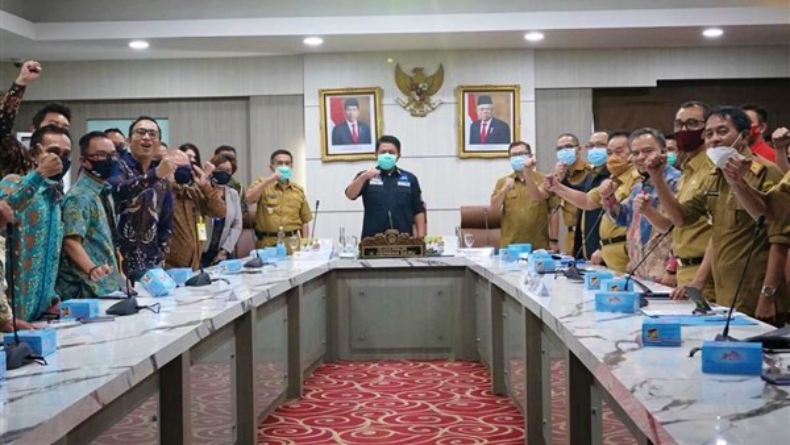 Atasi Blankspot di Sumsel, Gubernur Herman Deru Kumpulkan Bos Penyedia Internet
