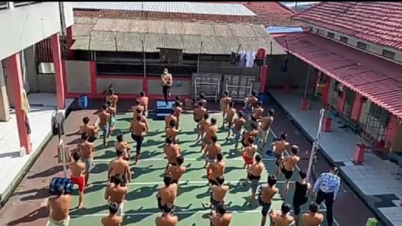 Puluhan Napi dan Pegawai Lapas Rajabasa Bandarlampung Positif Covid-19