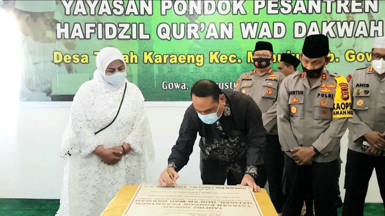 Dirikan Ponpes, Kapolda Sulsel Ingin Cetak Calon Pendakwah Masjid