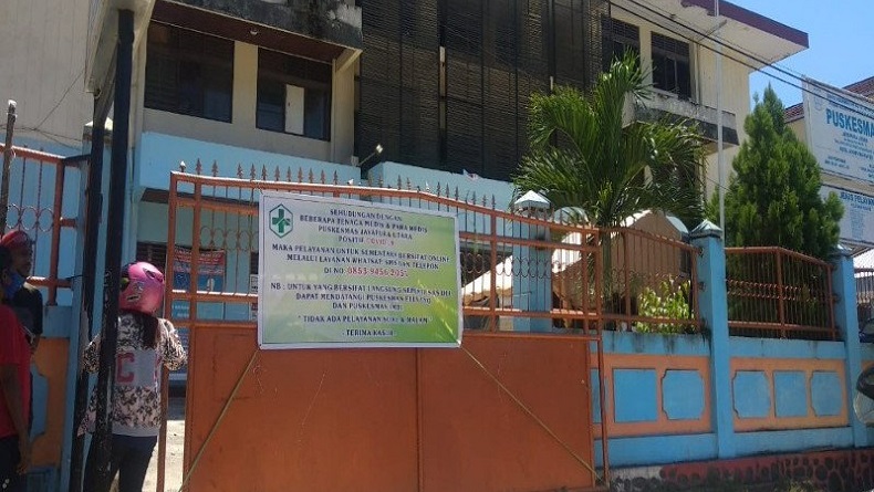 17 Tenaga Medis Positif Covid-19, Puskesmas Jayapura Utara Pindah Tempat