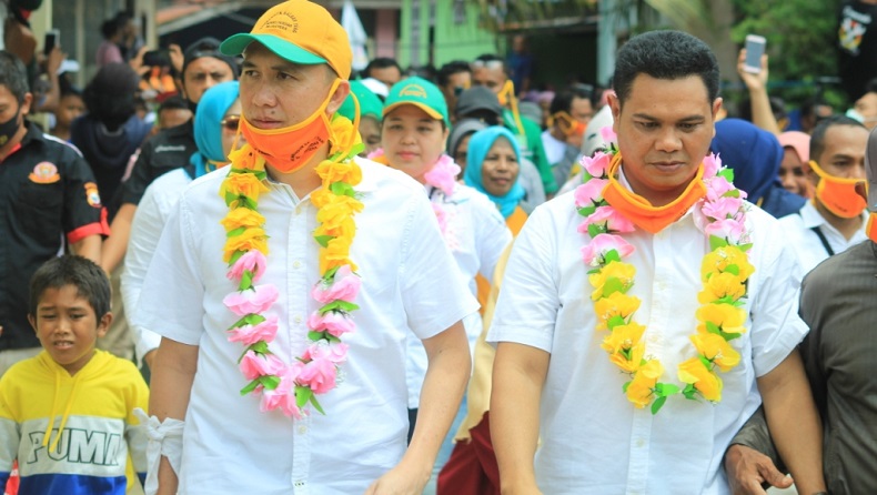 Didukung PKB dan Gerindra, Denny Palar-Iksan Hi Husen Deklarasi Maju Pilbup Halbar