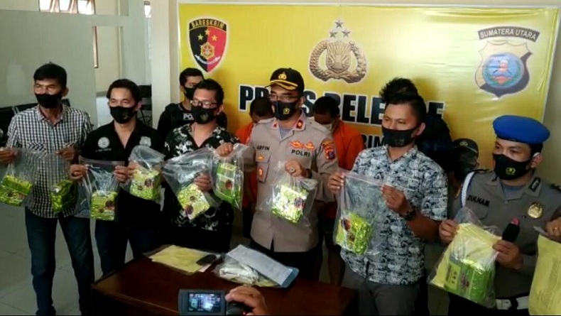 Polisi Gagalkan Peredaran 10 Kg Sabu di Medan, Kurir Dijanjikan Upah Rp300 Juta