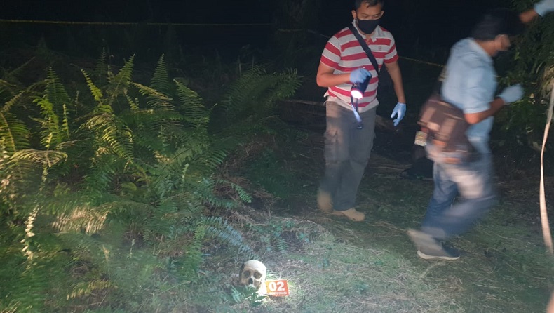 Panen Sawit, 2 Pekerja Kaget Temukan Kerangka Manusia Berkaos Abu-Abu