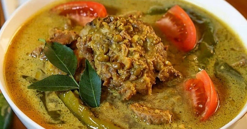 Ide Menu Spesial Akhir Pekan, Lezatnya Gulai Kacang Hijau Pakai Daging