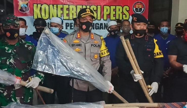 title Penyerangan Acara Agustusan di Pekalongan, 11 Anggota Ormas Jadi Tersangka Penyerangan Acara Agustusan di Pekalongan, 11 Anggota Ormas Jadi Tersangka