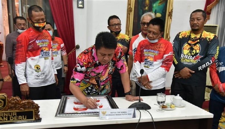 Herman Deru Ajak Raja Gowes Terlibat Sukseskan Sriwijaya Ranau Gran Fondo