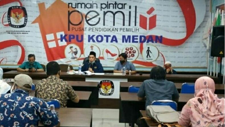 KPU Buka Pendaftaran Calon Wali Kota dan Wakil Wali Kota Medan 4-6 September