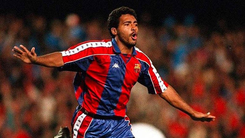Romario memperkuat Barcelona dari 1993-1995 (Foto: Diario AS)